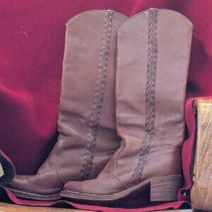 Vintage 1980s Frye Sabrina Boots – Size 10M – Made in USA – Model 8549 / OS11131